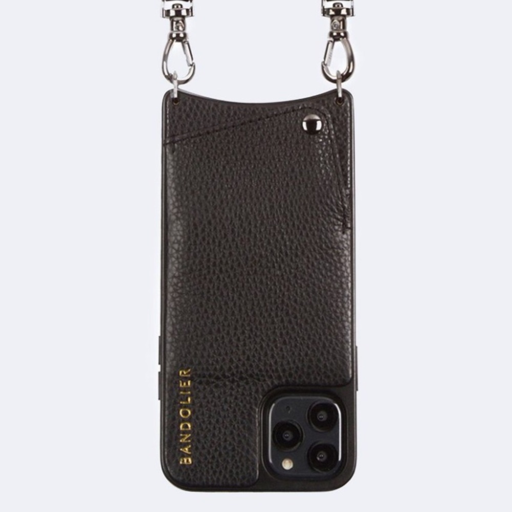 NEW Bandolier Emma Pebble Leather Crossbody